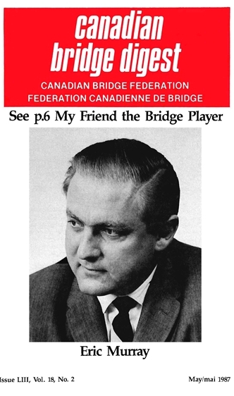 Bridge Canada May 1987 cover
