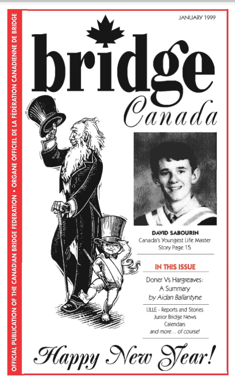 Bridge Canada January 1999 cover