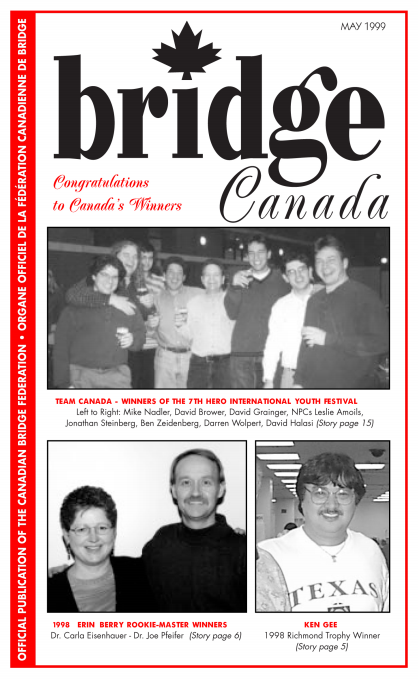 Bridge Canada May 1999 cover