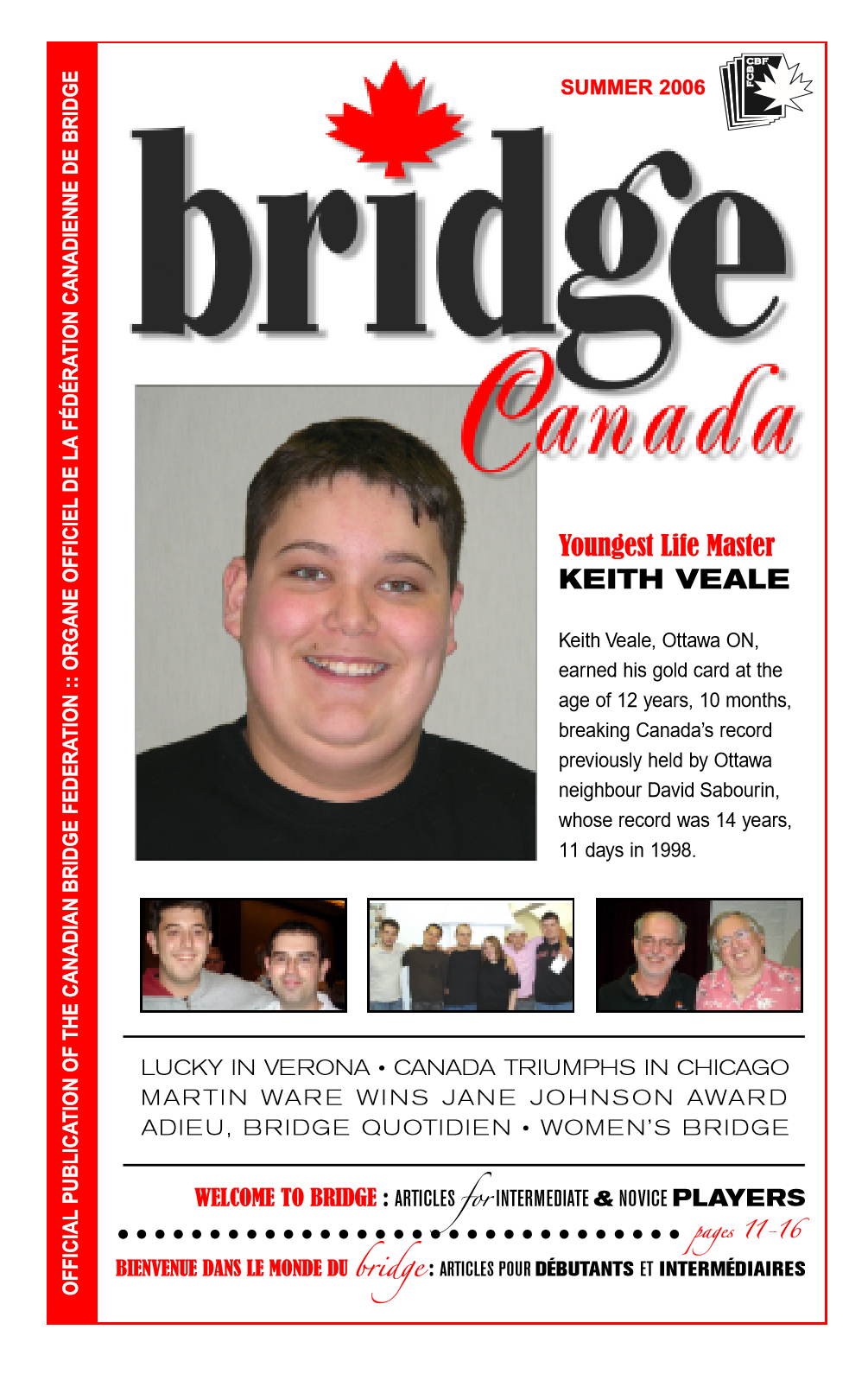 Bridge Canada Summer 2006 cover