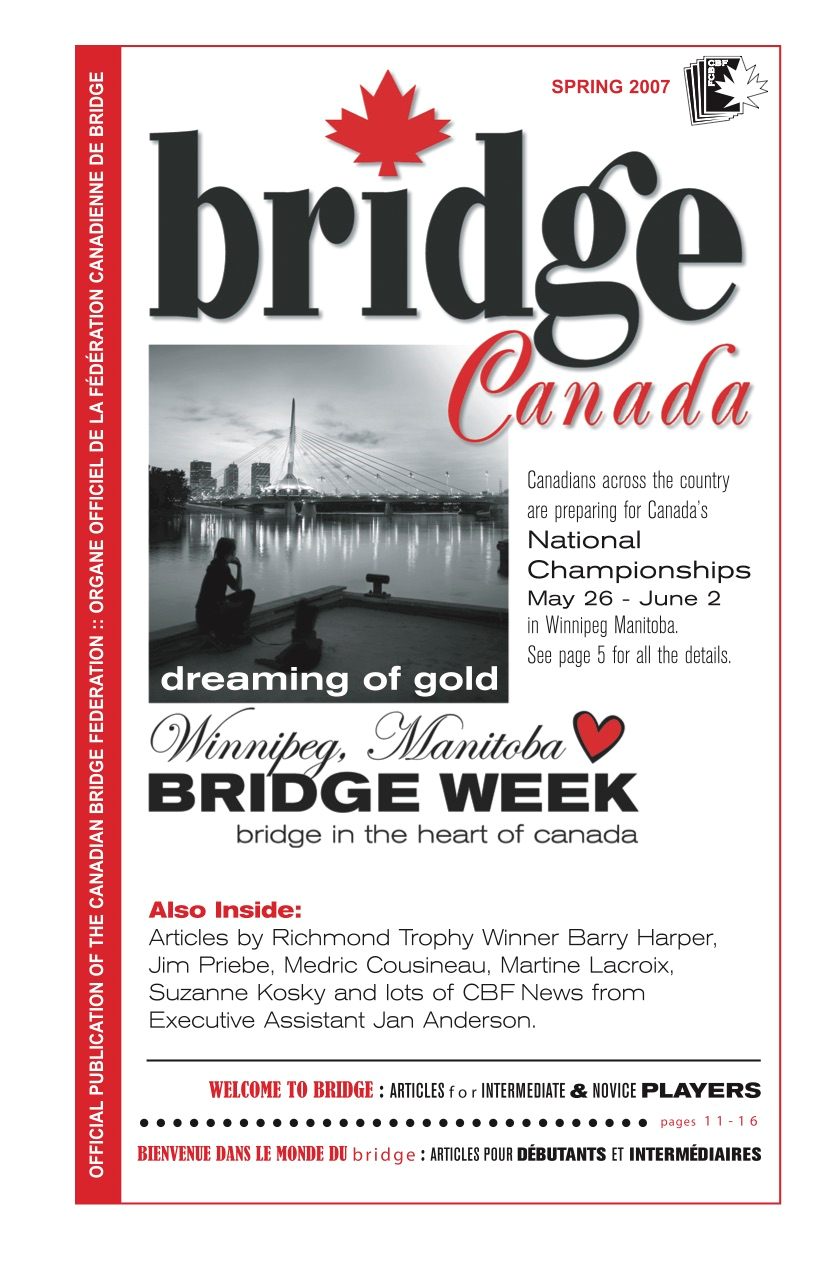 Bridge Canada Spring 2007 cover