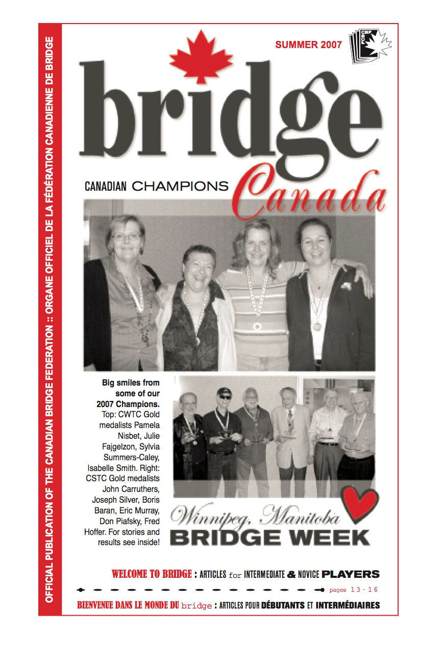 Bridge Canada Summer 2007 cover
