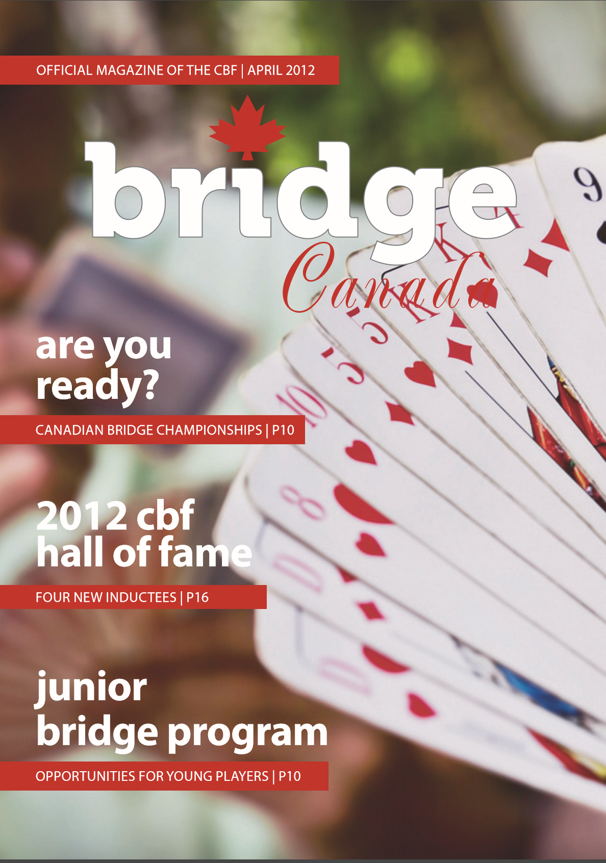 Bridge Canada April 2012 cover