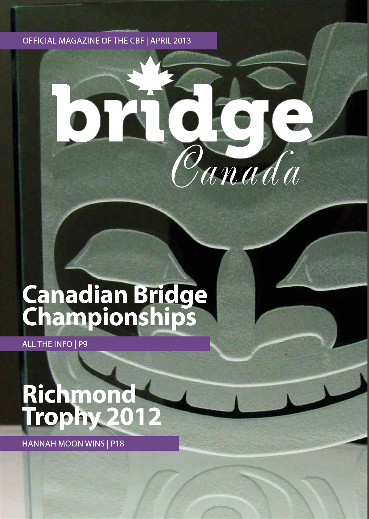 Bridge Canada April 2013 cover