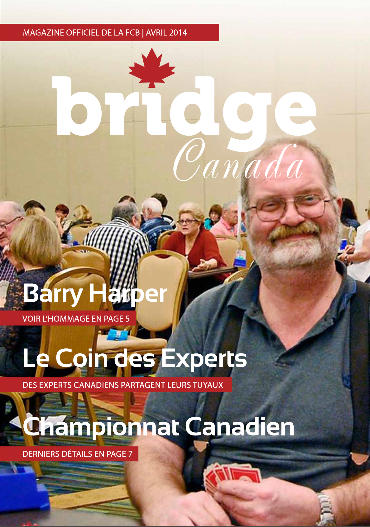 Couverture Bridge Canada Avril 2014