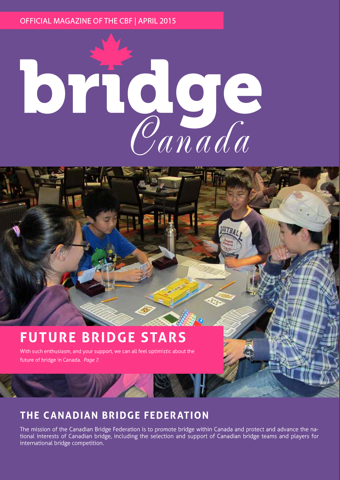 Bridge Canada April 2015 cover