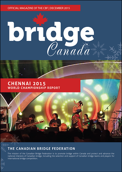 Bridge Canada December 2015 cover