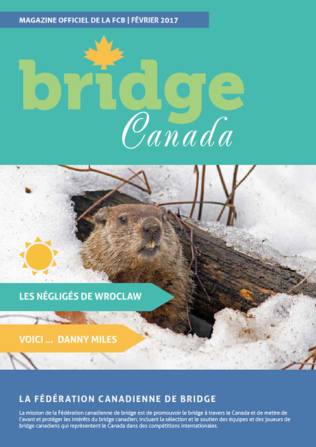 Couverture Bridge Canada Février 2017