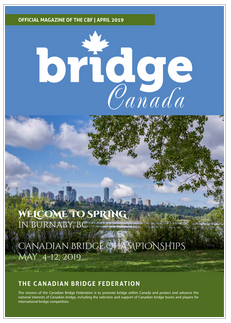 Bridge Canada April 2019 cover