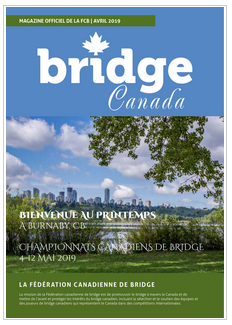 Couverture Bridge Canada Avril 2019