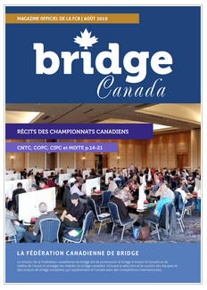 Couverture Bridge Canada Août 2019