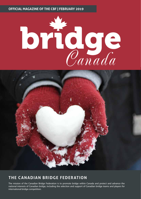 Bridge Canada February 2019 cover