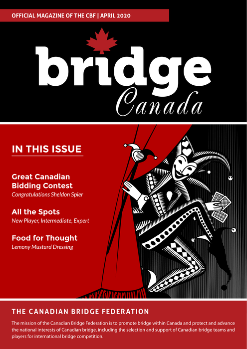 Bridge Canada April 2020 cover