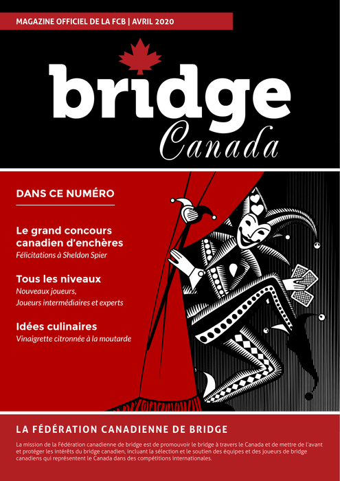 Couverture Bridge Canada Avril 2020