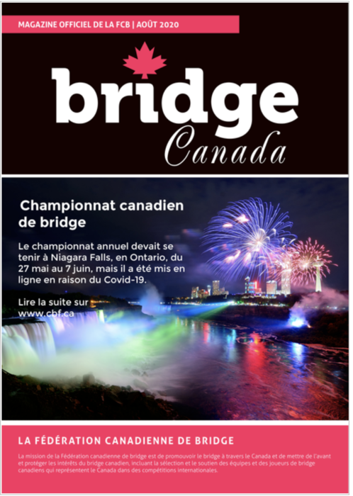 Couverture Bridge Canada Juin 2020