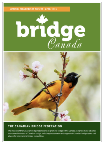 Bridge Canada April 2021 cover