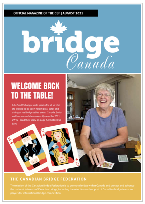 Bridge Canada August 2021 cover