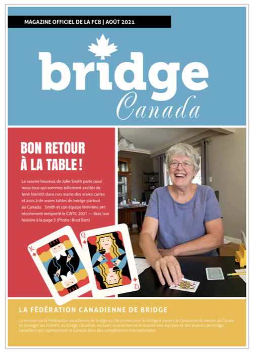 Couverture Bridge Canada Août 2021