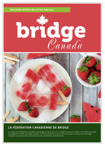 Couverture Bridge Canada Juin 2021