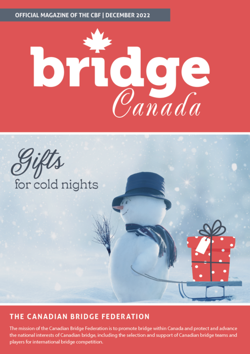 Bridge Canada December 2022 cover