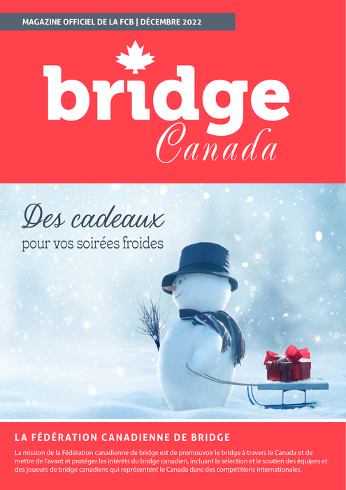 Couverture Bridge Canada Décembre 2022