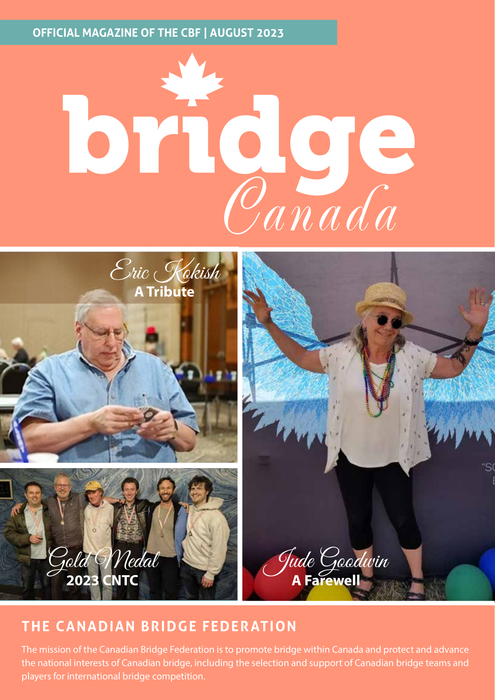 Bridge Canada August 2023 cover