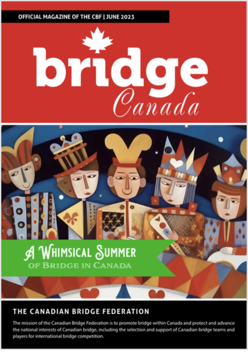 Bridge Canada June 2023 cover