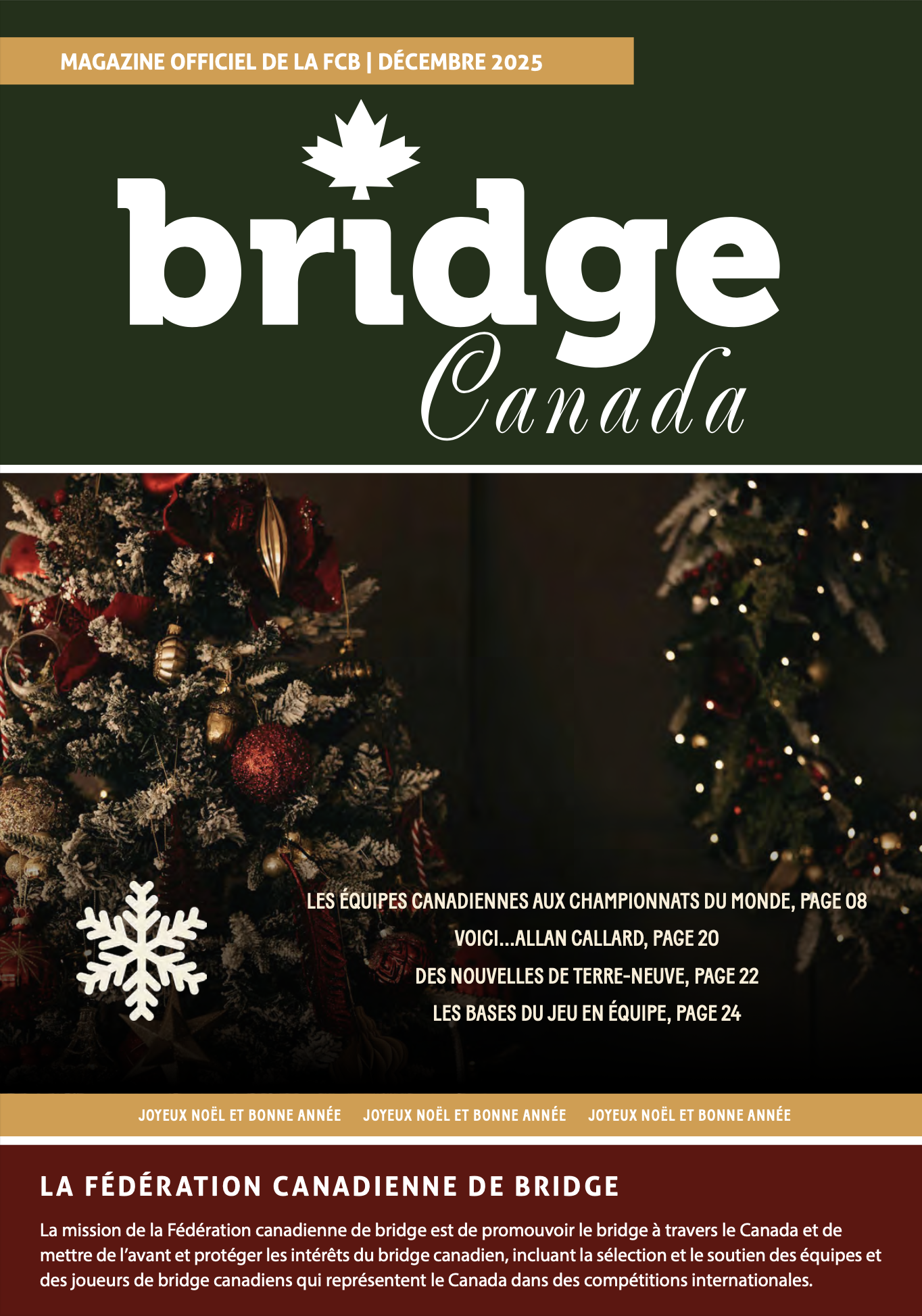 Couverture Bridge Canada Décembre 2025
