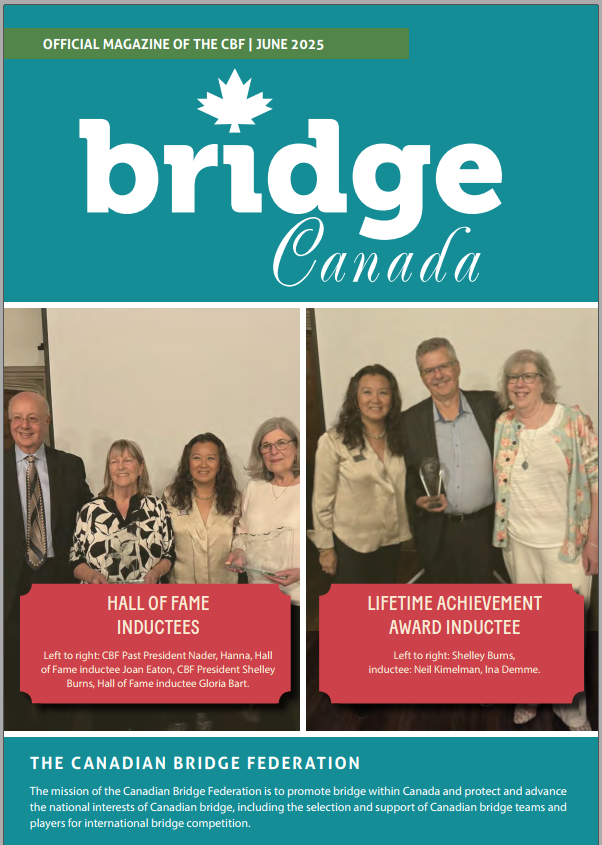Bridge Canada June 2025 cover