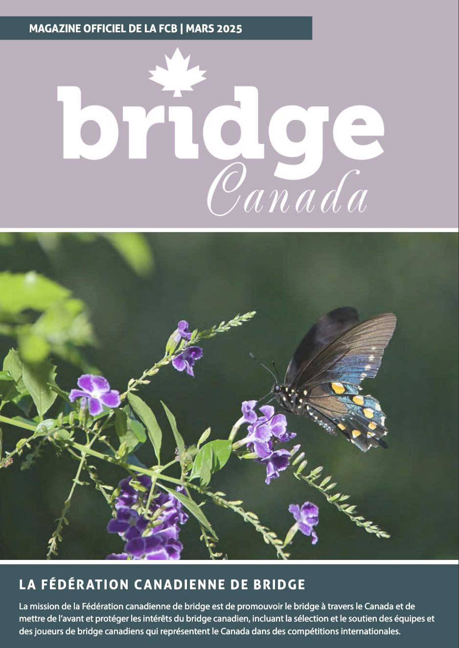 Couverture Bridge Canada Mars 2025